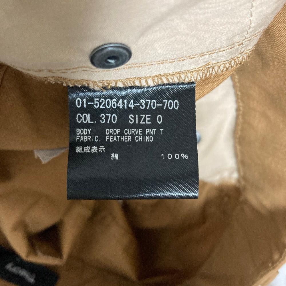 セオリー FEATHER CHINO DROP CURVE PNT パンツ
