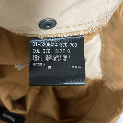 セオリー FEATHER CHINO DROP CURVE PNT パンツ