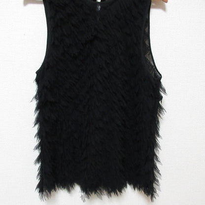 ミューズドゥドゥーズィエムクラス TULLE TIERED BLOUSE ノースリーブブラウス