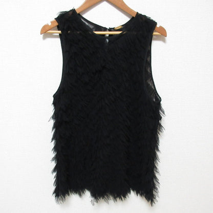 ミューズドゥドゥーズィエムクラス TULLE TIERED BLOUSE ノースリーブブラウス