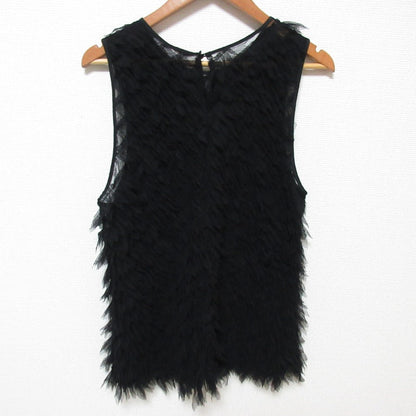 ミューズドゥドゥーズィエムクラス TULLE TIERED BLOUSE ノースリーブブラウス