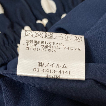 ソブダブルスタンダードクロージング ポルカドットレースロングスカート