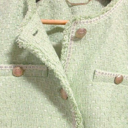 セルフォード フリンジツイードジャケット