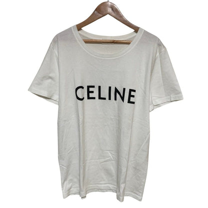 セリーヌ クラシックロゴプリントTシャツ