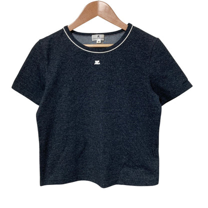 クレージュ スモールロゴ コットンTシャツ