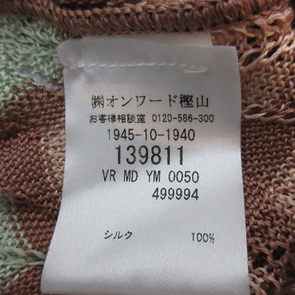 ミッソーニ シェブロン シルクニット ロングカーディガン