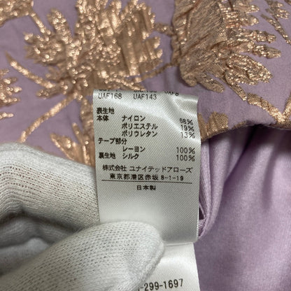ドゥロワー フラワージャカードタイトスカート