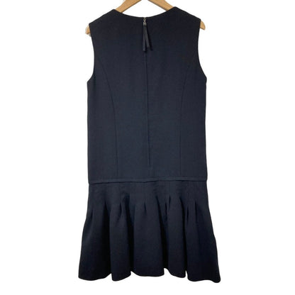 フォクシー Dropped Waist Pintuck ドレス