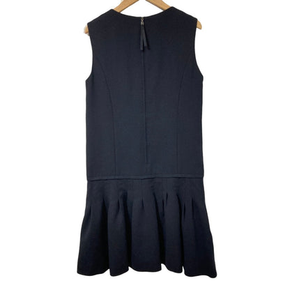 フォクシー Dropped Waist Pintuck ドレス