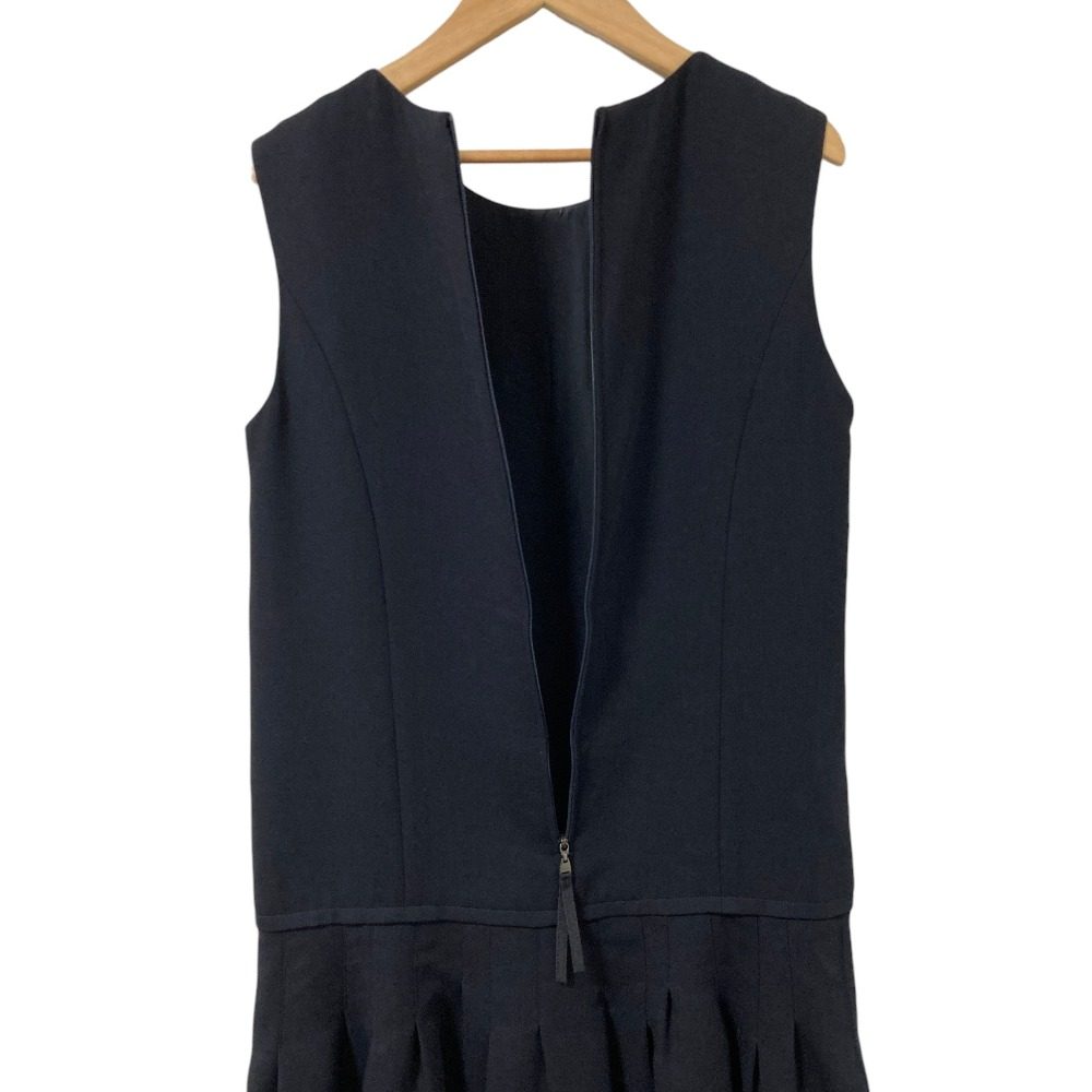 フォクシー Dropped Waist Pintuck ドレス