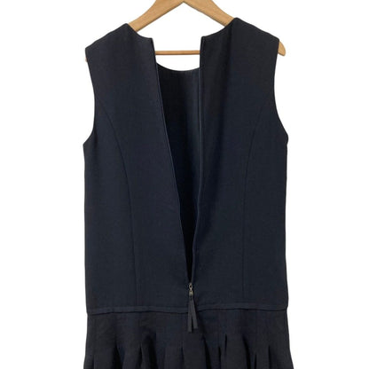 フォクシー Dropped Waist Pintuck ドレス