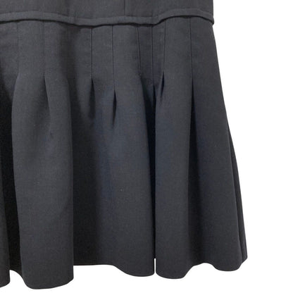 フォクシー Dropped Waist Pintuck ドレス