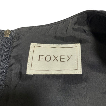 フォクシー Dropped Waist Pintuck ドレス