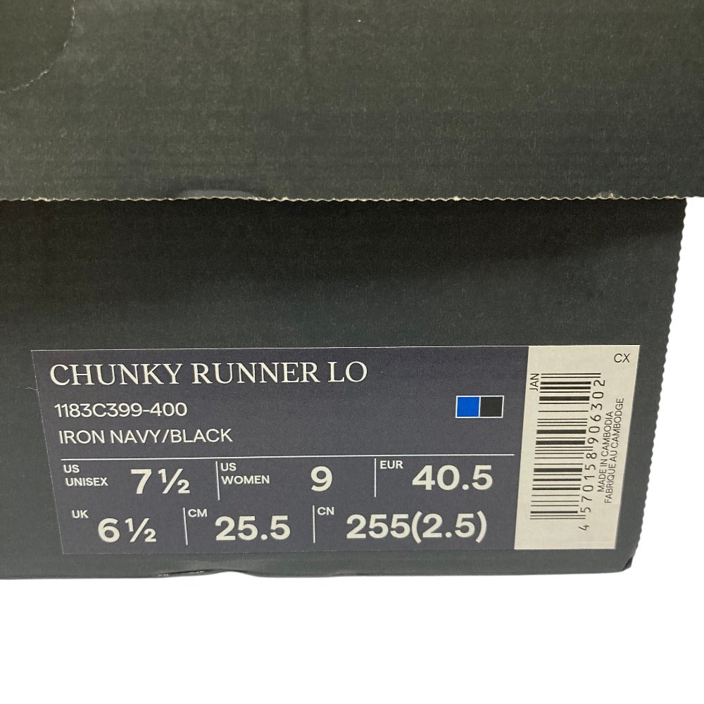 オニツカタイガー CHUNKY RUNNER LO スニーカー