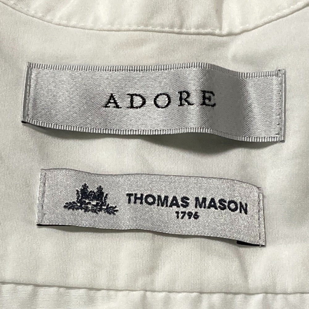 アドーア THOMAS MASON コットンシャツ