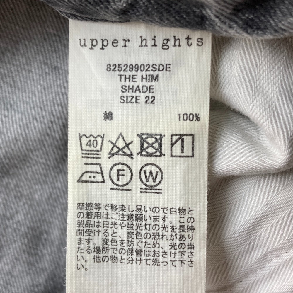 アッパーハイツ THE HIM SHADE デニムパンツ
