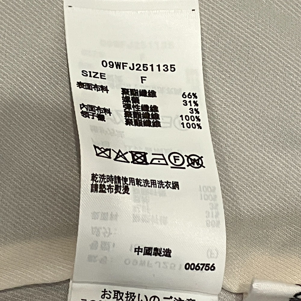 ミラオーウェン 金釦ダブルブレストロングブレザー