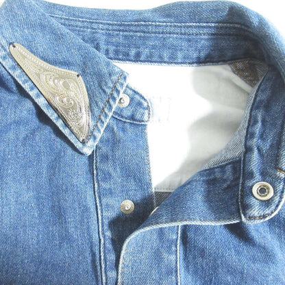 トーガアーカイブス Denim fringe デニムシャツ