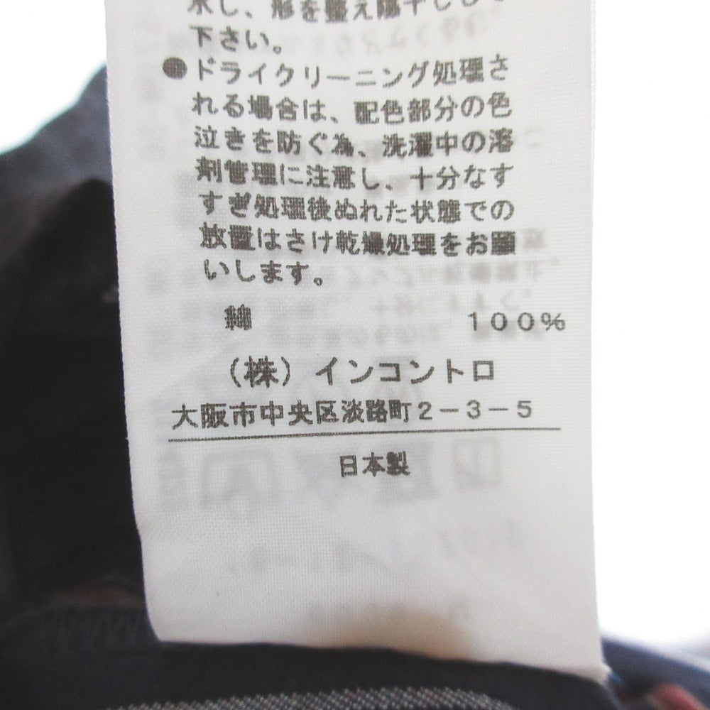 ヴィヴィアンウエストウッドレッドレーベル アシンメトリーロングシャツワンピース