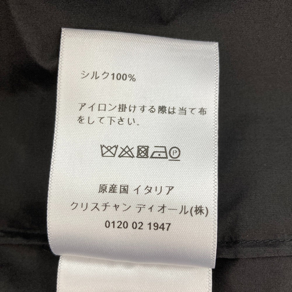 クリスチャンディオール シルクノースリーブブラウス
