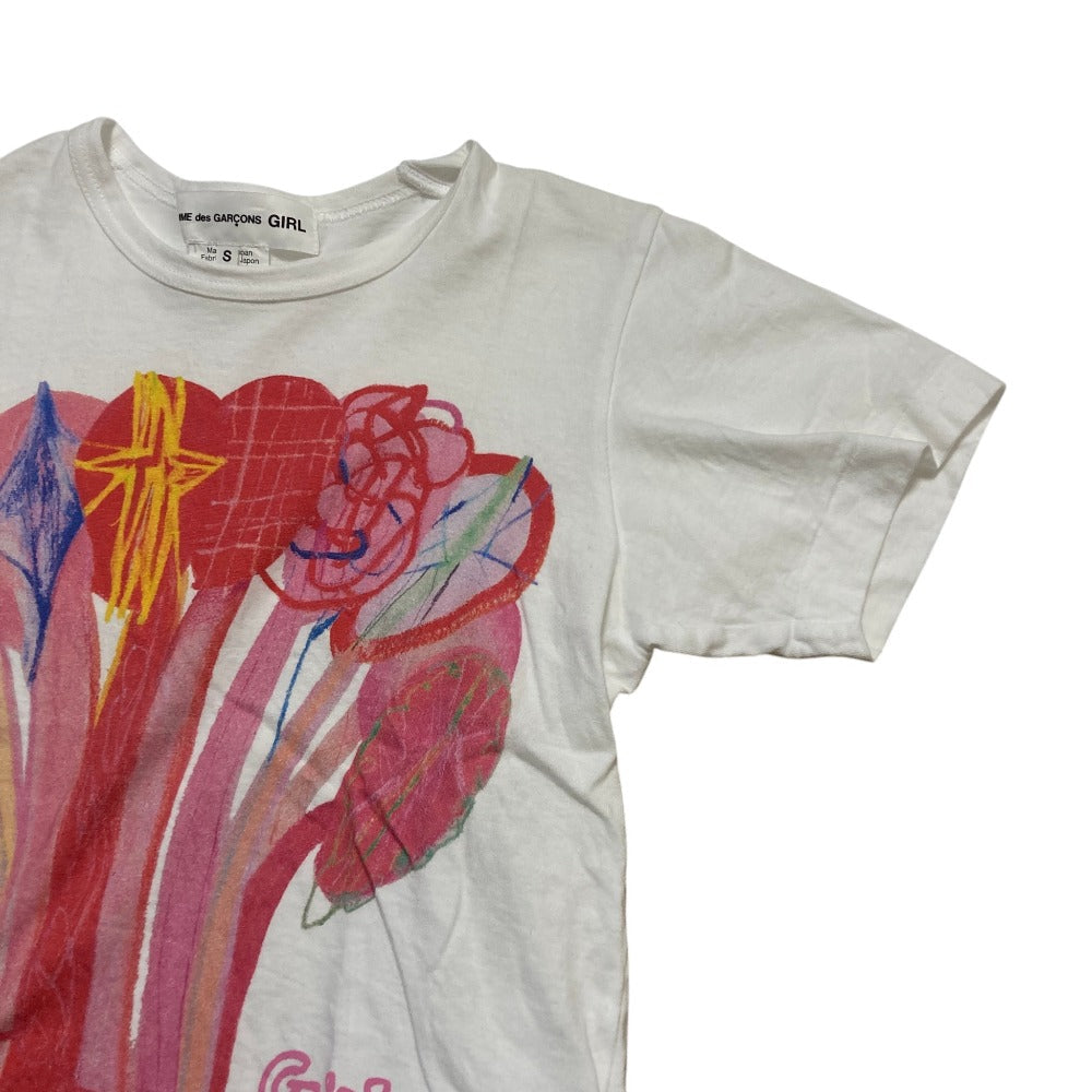 コムデギャルソンガール 花束Tシャツ