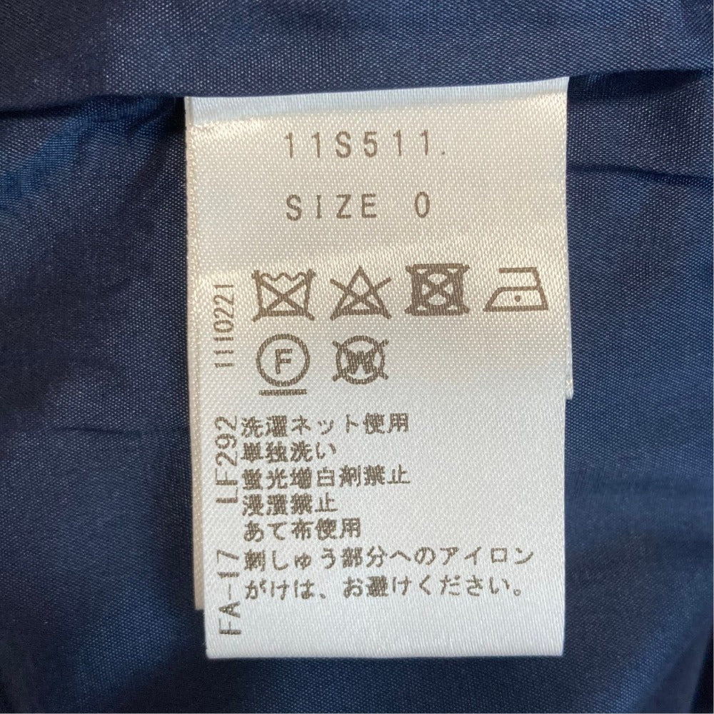 チェスティ フラワーエンブロイダリー ノースリーブワンピース