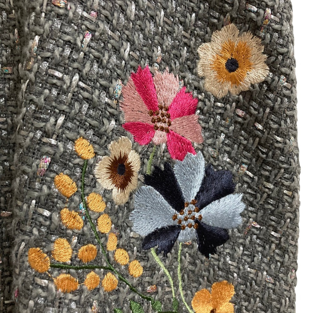 チェスティ ツイード刺繍ジャンパースカート