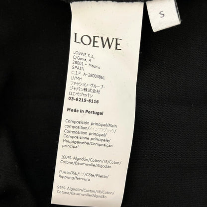 ロエベ コットンプリント半袖Tシャツ