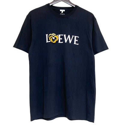 ロエベ コットンプリント半袖Tシャツ