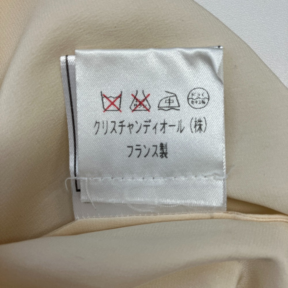 クリスチャンディオール シルクロングスリーブブラウス