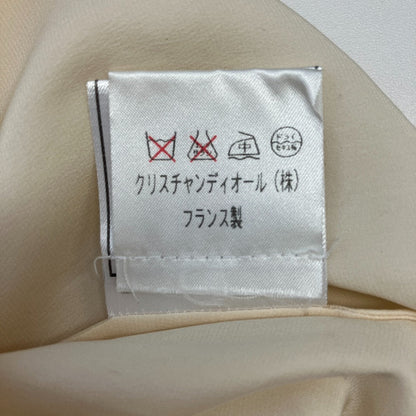 クリスチャンディオール シルクロングスリーブブラウス