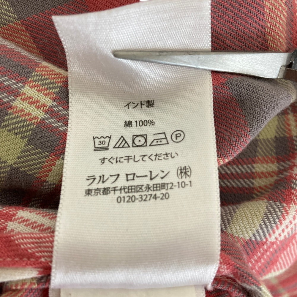 ラルフローレン コットン長袖シャツ