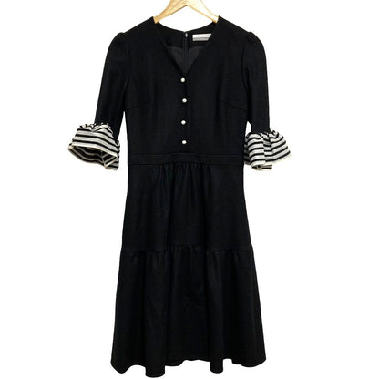 ボーダーズアットバルコニー WOOL JERSEY ワンピース