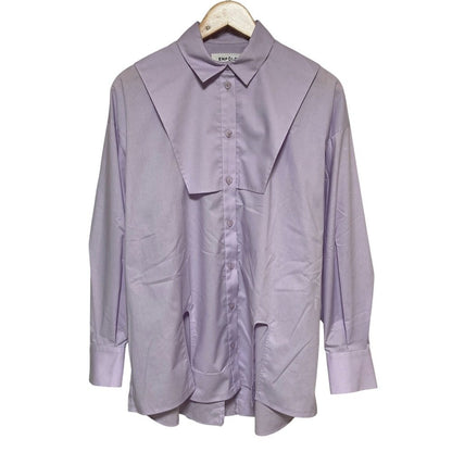 エンフォルド CHAIR SHIRT シルク混紡ブラウス