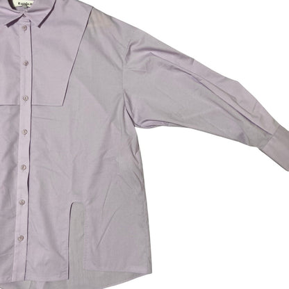 エンフォルド CHAIR SHIRT シルク混紡ブラウス