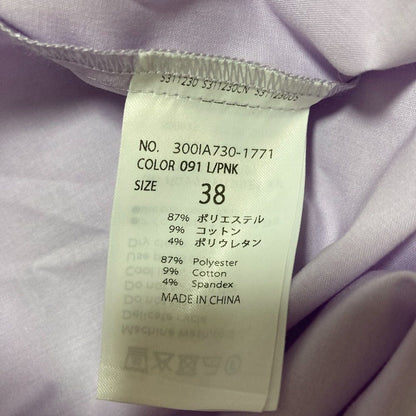エンフォルド CHAIR SHIRT シルク混紡ブラウス