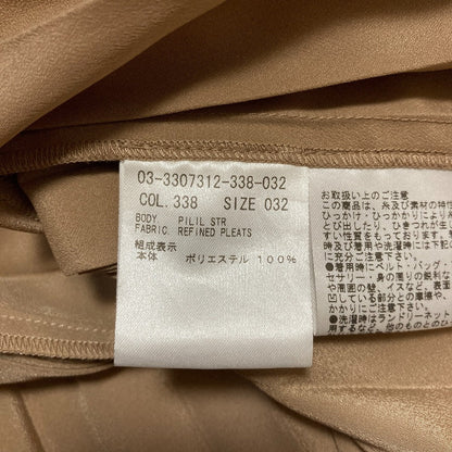 セオリーリュクス REFINED PLEATS PILIL STR プリーツミディスカート