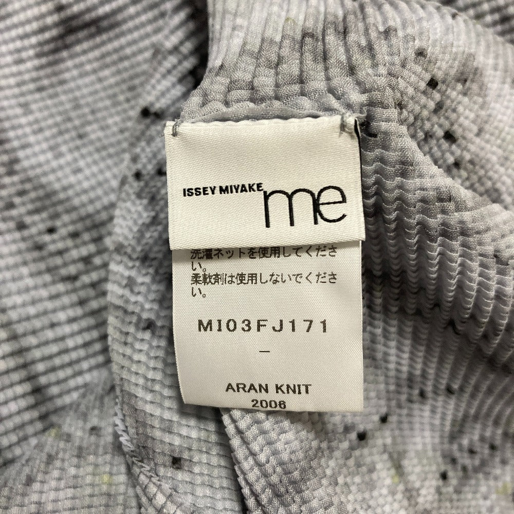 ミーイッセイミヤケ ハイネックブラウス