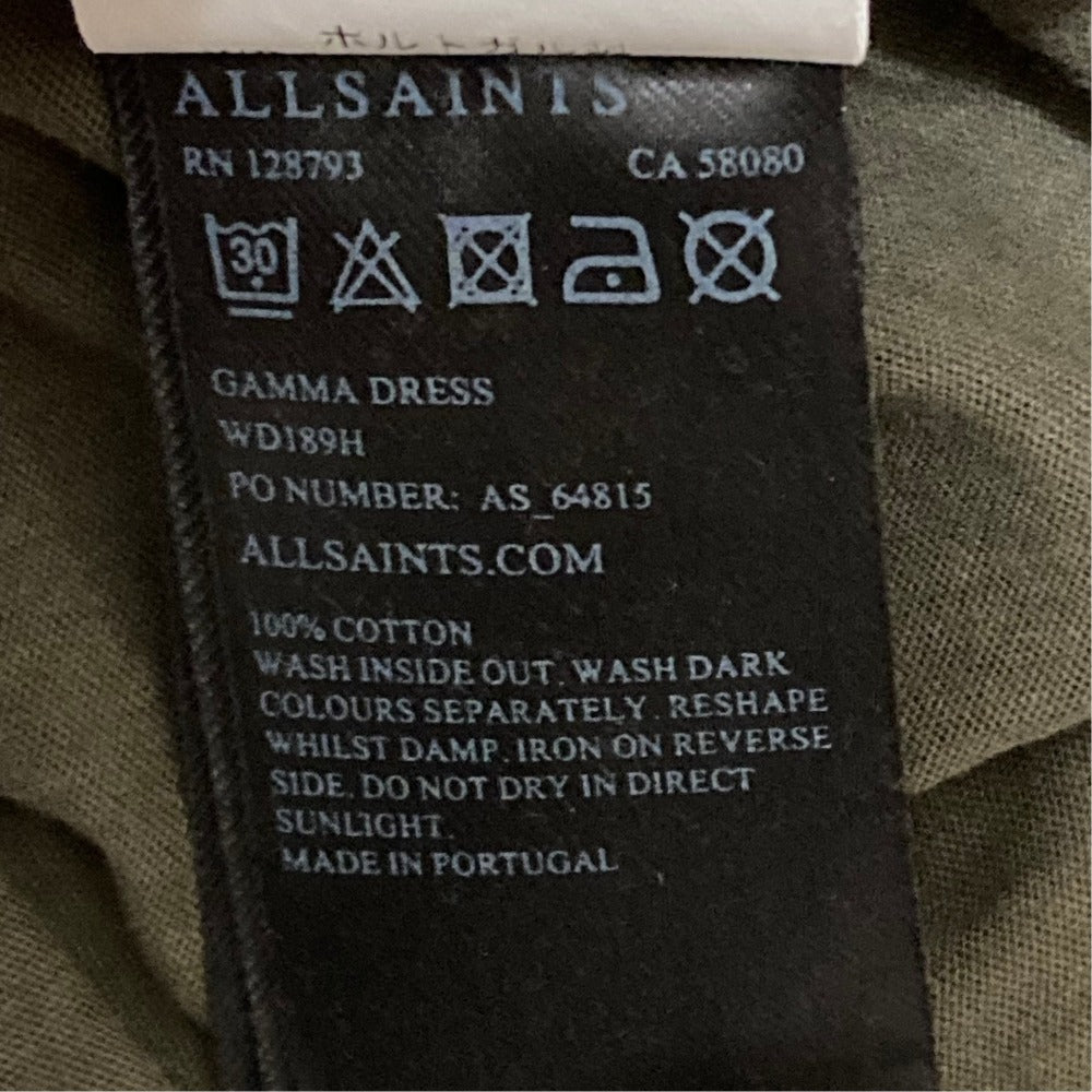 オールセインツ GAMMA DRESS ワンピース