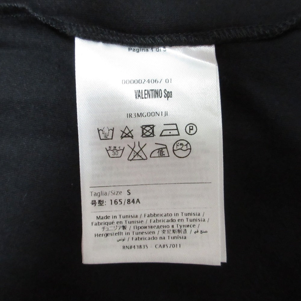 レッドヴァレンティノ レース切替ショートスリーブTシャツ