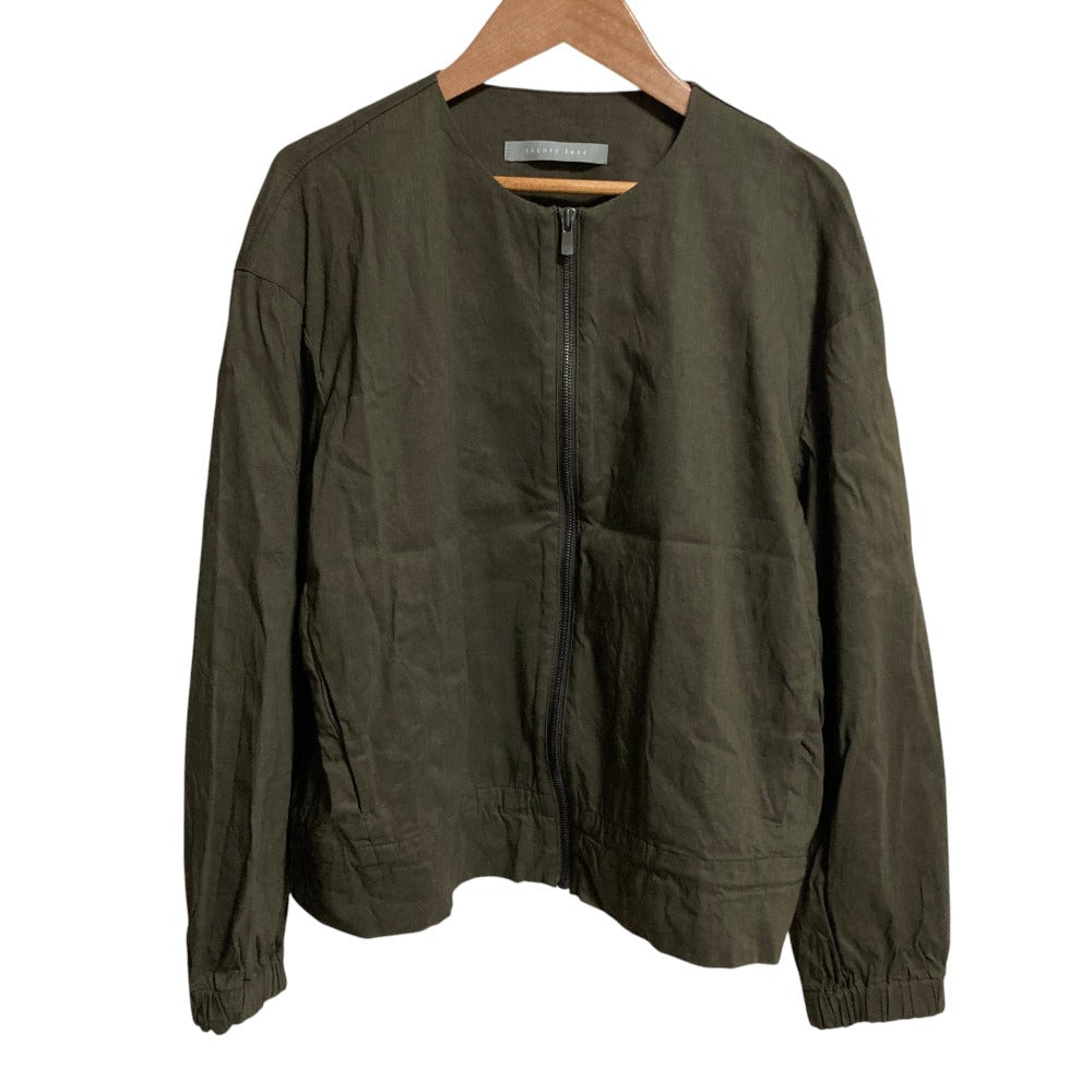セオリーリュクス CRISP LINEN ノーカラージャケット