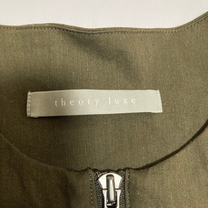 セオリーリュクス CRISP LINEN ノーカラージャケット