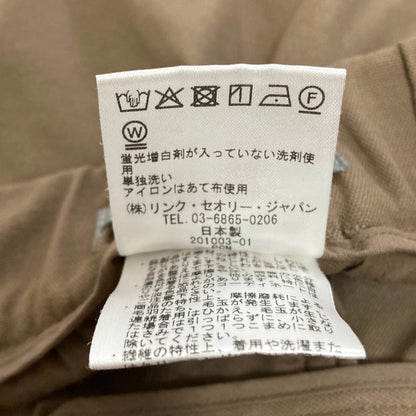 セオリーリュクス コットンリネンストレッチパンツ