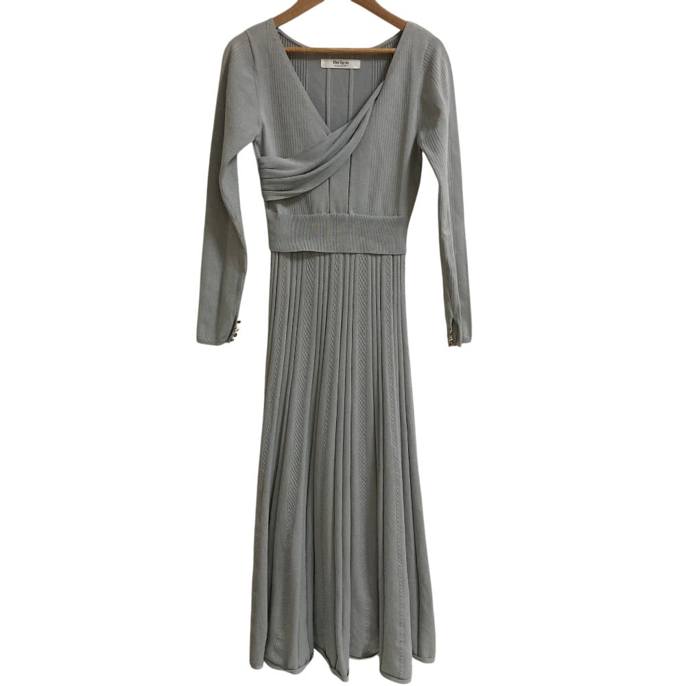 ハーリップトゥ Avignon Knit Lace ワンピース