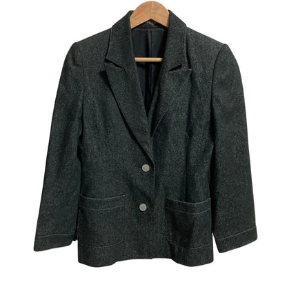 レオナールファッション シルクデニムシャンブレー ジャケット