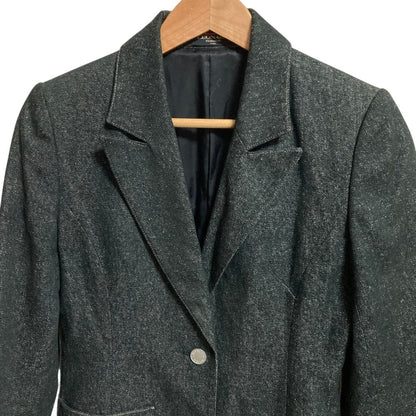 レオナールファッション シルクデニムシャンブレー ジャケット