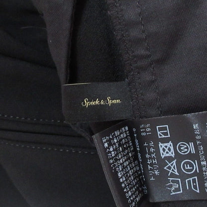 スピックアンドスパン シルキードレープストレートパンツ