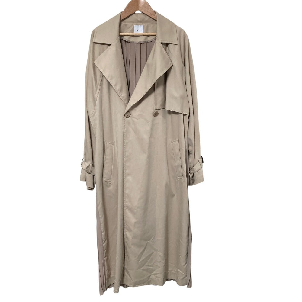 アメリ BACK PLEATS TRENCH コート