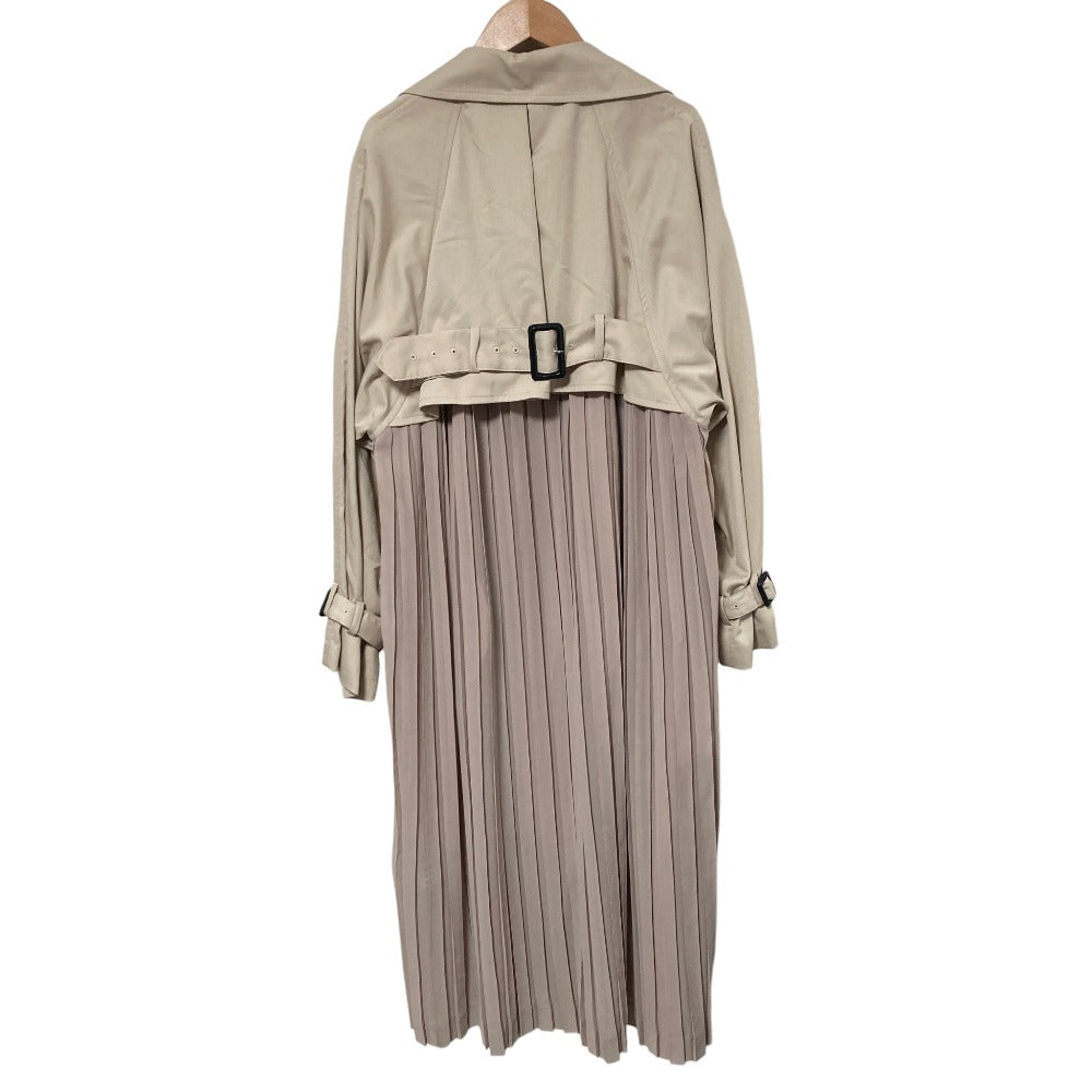 アメリ BACK PLEATS TRENCH コート