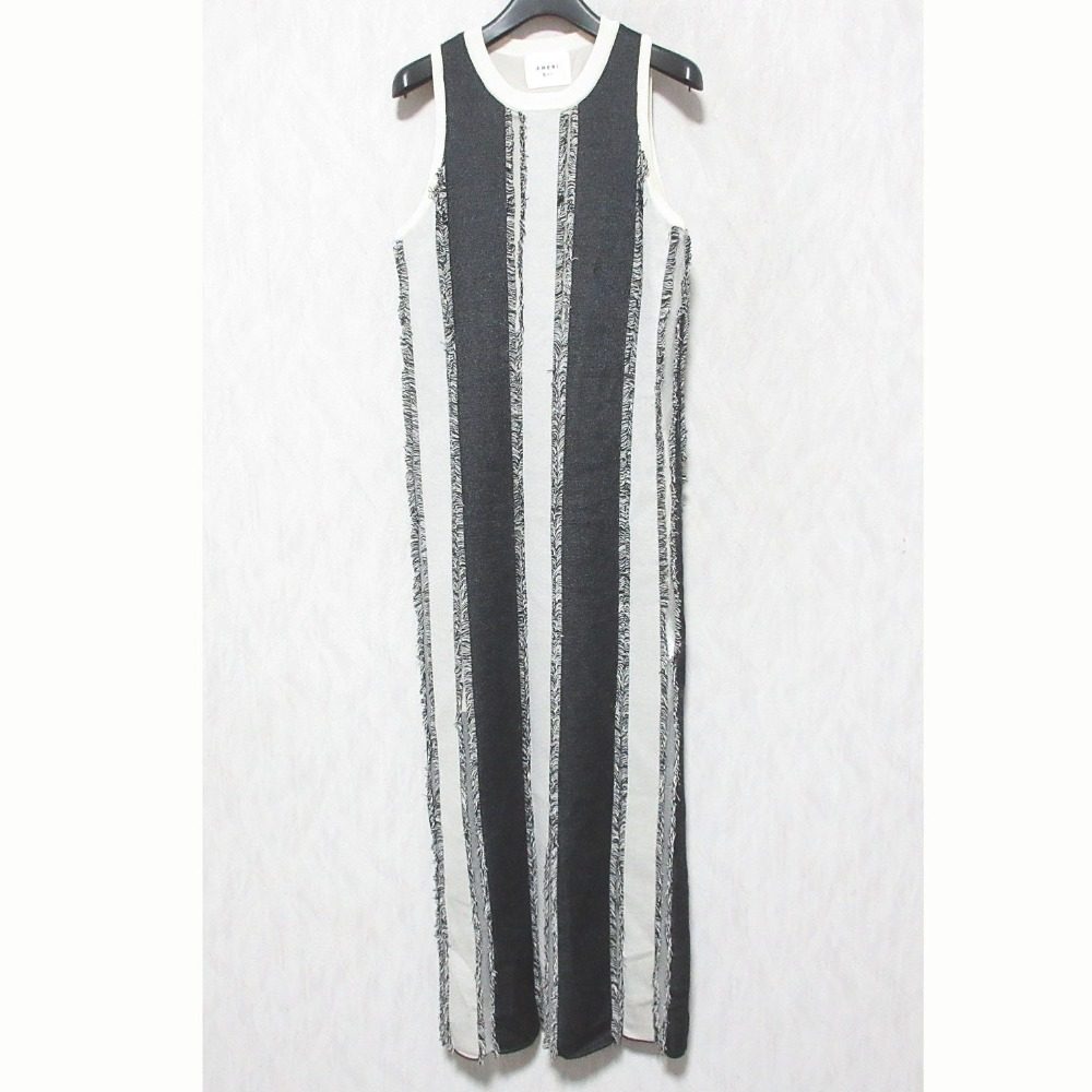 アメリMULTI STRIPE JACQUARDニットワンピース
